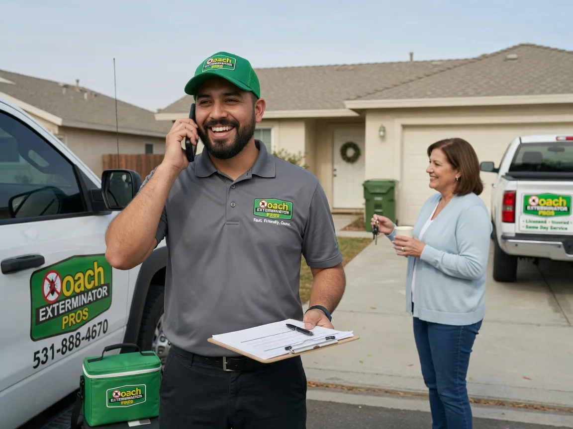 Pest Control Roach Exterminator East Palestine, OH FAQs